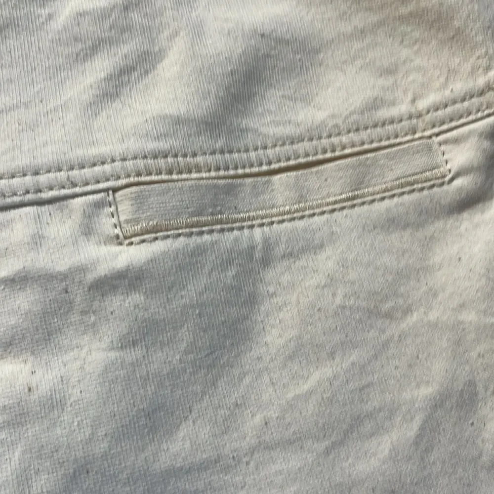 NWOT new Isabel Marant Lovida khaki stretch Cotton Pants high rise sz 38 - Picture 8 of 14